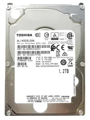 Жорсткий диск Toshiba AL14SE Series 1.2Tb 10000rpm SAS 12 Gbit/s (AL14SEB120N)