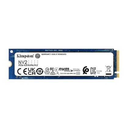 SSD накопичувач Kingston NV2 4TB PCIe NVMe M.2 2280 (SNV2S/4000G)