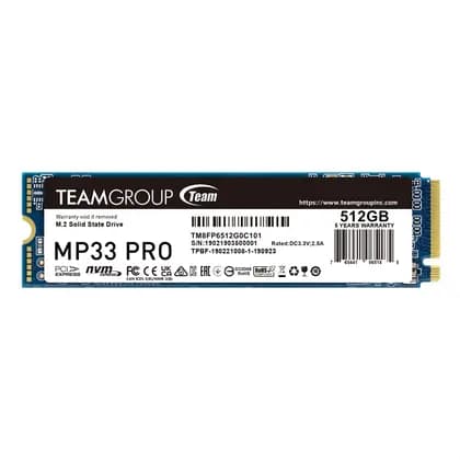 SSD накопичувач TeamGroup 512GB PCIe NVMe M.2 Gen3x4 (TM8FPD512G0C101)