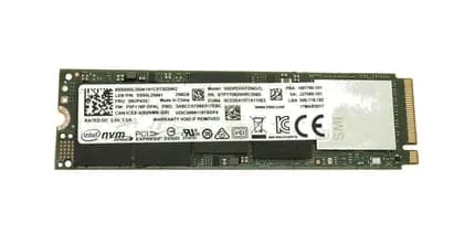 SSD накопичувач Intel 256GB PCIe NVMe M.2 Gen3x4 (SSDPEKKF256G7L)