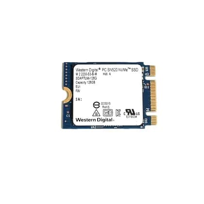 SSD накопичувач WD PC SN520 128GB PCIe NVMe M.2 (SDAPTUW-128G)