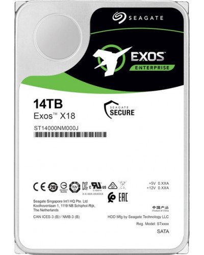 Жорсткий диск Seagate Exos X14 14TB 7200rpm SAS 12 Gbit/s (ST14000NM0008)