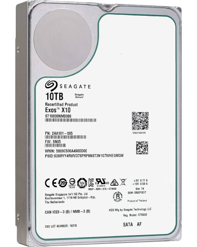 Жорсткий диск Seagate Exos X12 12TB 7200rpm SAS 12 Gbit/s (ST12000NM0007)