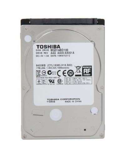 Жорсткий диск Toshiba 1TB 5400rpm SATA III (MQ01ABD100)
