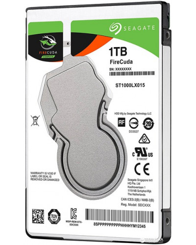 Жорсткий диск Seagate FireCuda SHDD 1TB 5400rpm SATA III (ST1000LX015)