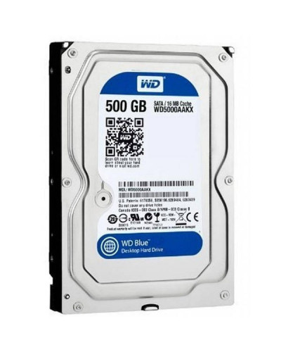 Жорсткий диск Western Digital Blue 500GB 7200rpm 32MB (WD5000AAKX) 3.5 SATA III