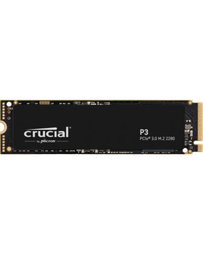 SSD накопичувач Crucial P3 500GB PCIe NVMe M.2 Gen3x4 (CT500P3SSD8)