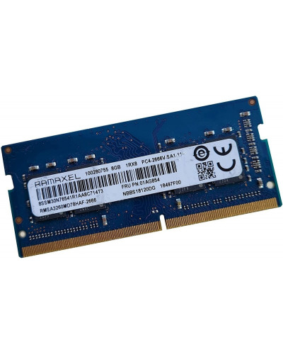 Оперативна пам'ять RAMAXEL 8GB 1Rx8 PC4-2400T-SA1-11 Non-ECC