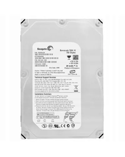 Жорсткий диск Seagate BarraCuda 750GB 7200rpm 16MB (ST3750640AS) 3.5 SATA II