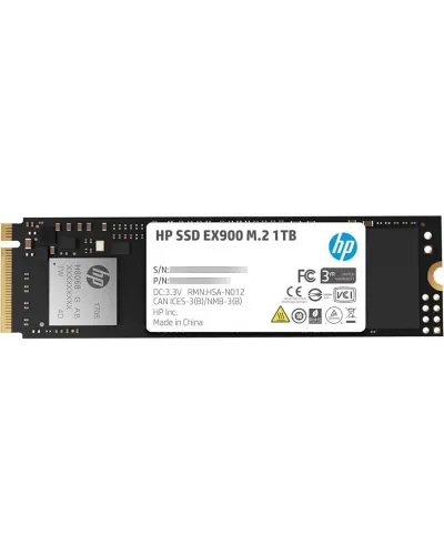 SSD накопичувач HP EX900 1TB PCIe NVMe M.2 Gen3x4 (5XM46AA#ABC)
