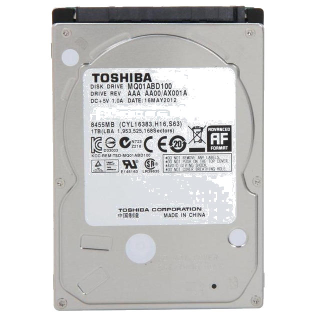 Жорсткий диск Toshiba 1TB 5400rpm SATA III (MQ01ABD100)