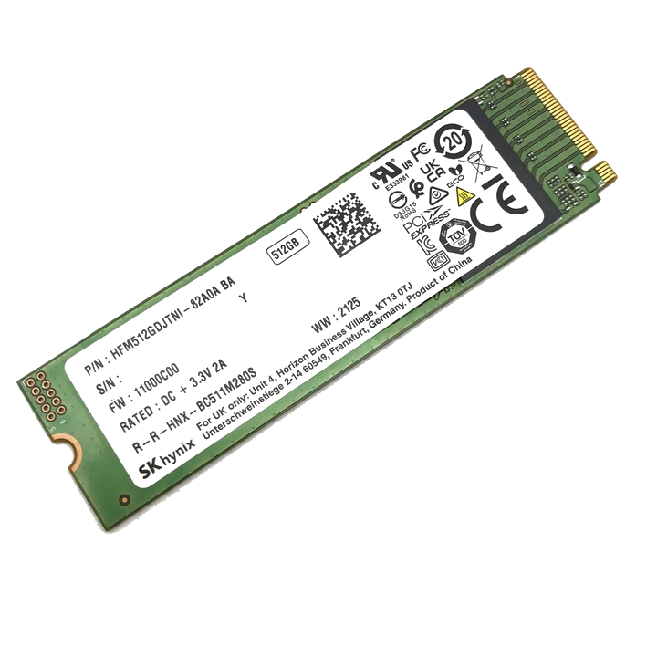 SSD накопичувач SKhynix BC511 512GB PCIe NVMe M.2 Gen3x4