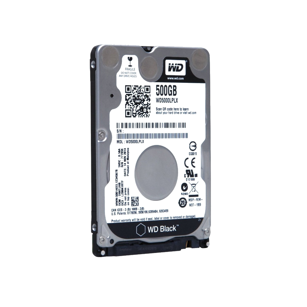 Жорсткий диск Western Digital Black 500GB 7200rpm 32MB (WD5000LPLX) 2.5 SATA III
