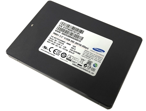 SSD накопичувач Samsung PM851 512Gb SATA III 2.5"
