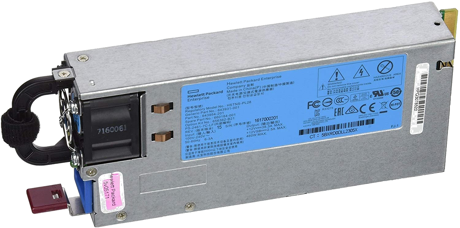 Блок живлення HPE Power Supply 460W 660184-001