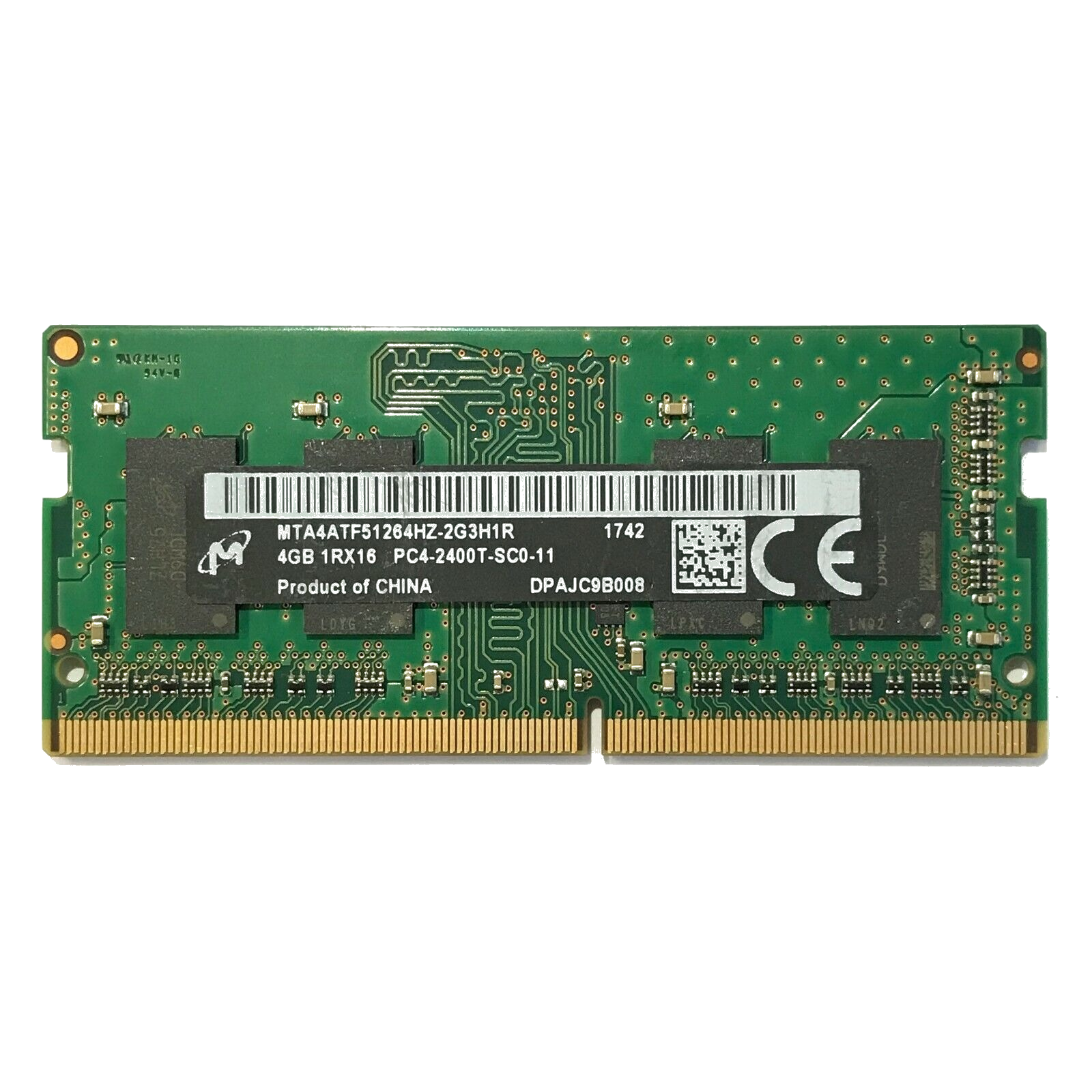 Оперативна пам'ять Micron 4GB 1Rx16 PC4-2400T-SC0-11