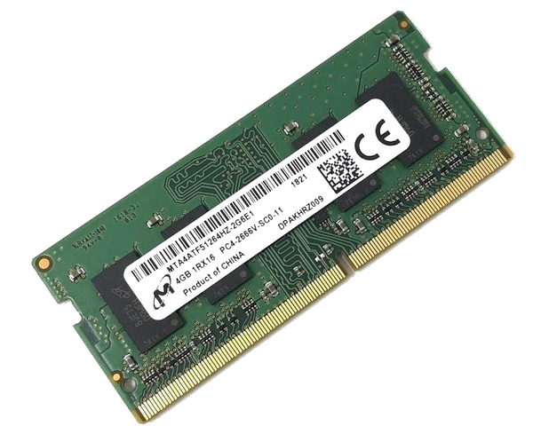 Оперативна пам'ять Micron 4GB 1Rx16 PC4-2666V-SC0-11
