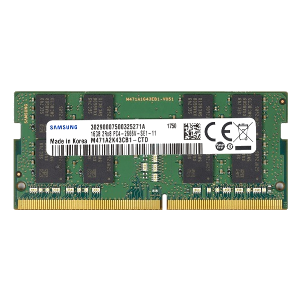 Оперативна пам'ять Samsung 16GB 2Rx8 PC4-2666V-SE1-11