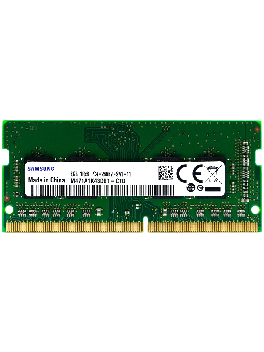 Оперативна пам'ять Samsung 8GB 1Rx8 PC4-2666V-SA1-11