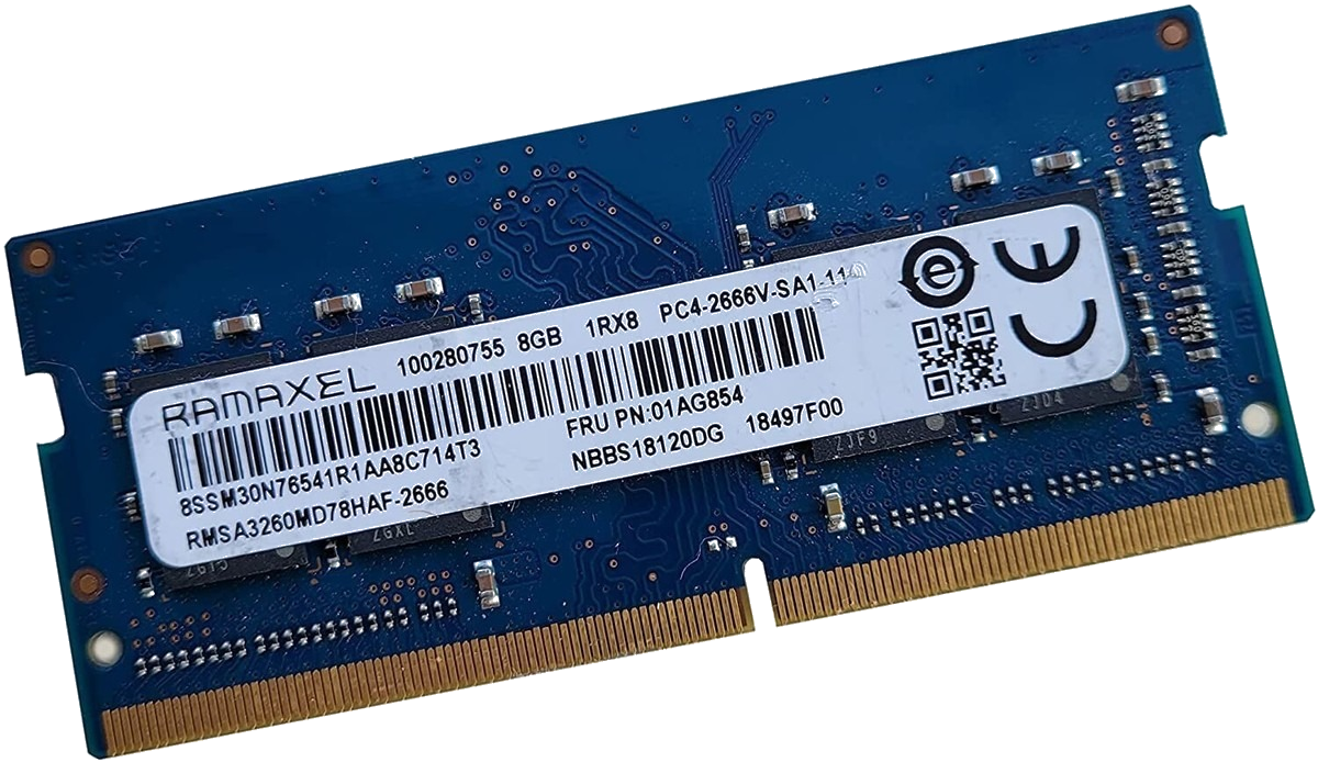Оперативна пам'ять RAMAXEL 8GB 1Rx8 PC4-2400T-SA1-11 Non-ECC