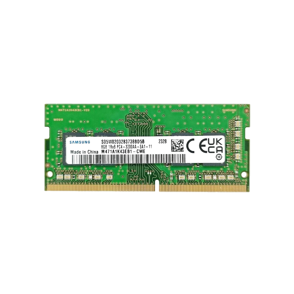 Оперативна пам'ять Samsung 8GB 1Rx8 PC4-3200AA-SA1-11