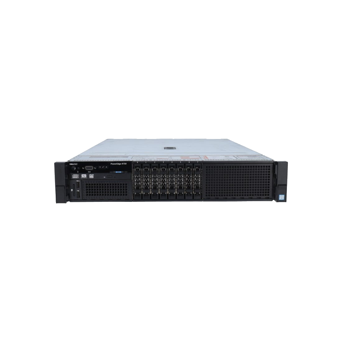 Сервер Dell PowerEdge R730 8SFF ( 2x E5-2620v3 32GB DDR4 H330 MM I350/X540 2x 750W Platinum )