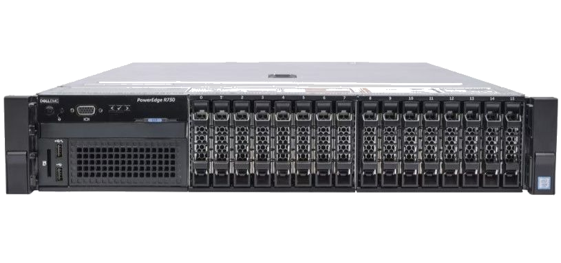 Сервер Dell PowerEdge R730 16SFF ( 2x E5-2620v4 32GB DDR4 H730 MM I350/X540 2x 750W Platinum )