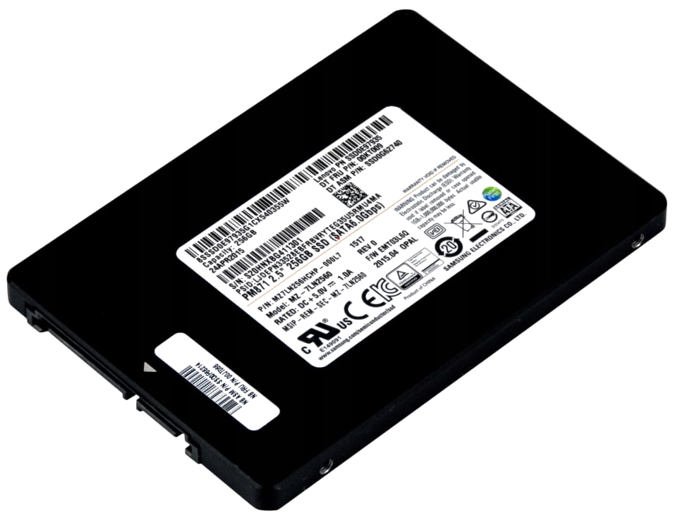 SSD накопичувач Samsung PM871 256GB 2.5" SATA III (MZ-YLN256HCHP)